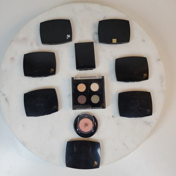 Vintage Lancome Mystery Lot Of 10 Eyeshadow Palettes Blush Powder Make-Up - Picture 6 of 7